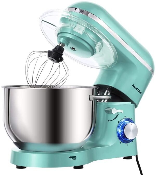 Aucma Stand Mixer,6.5-QT 660W Speed Tilt-Head